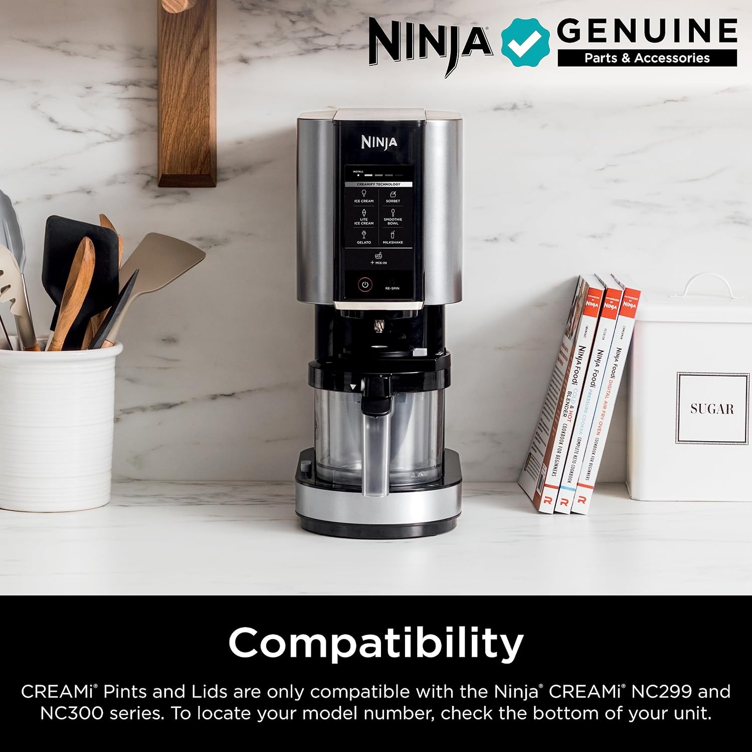 image:imageNinja Creami 7in1 Ice Cream Maker Plum NC351PUPints for NC23 4 pack