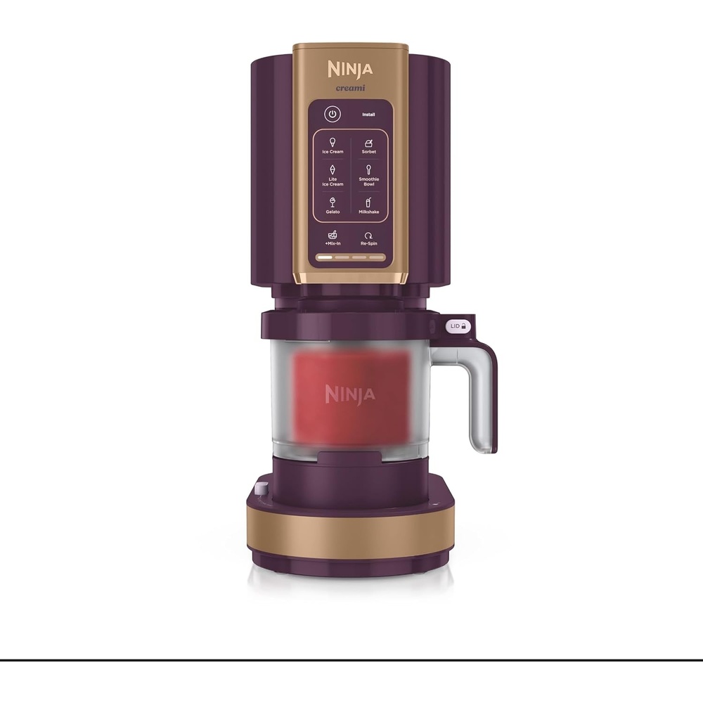 image:imageNinja Creami 7in1 Ice Cream Maker Plum NC351PUCREAMi 7in1 w 2 Pints Plum