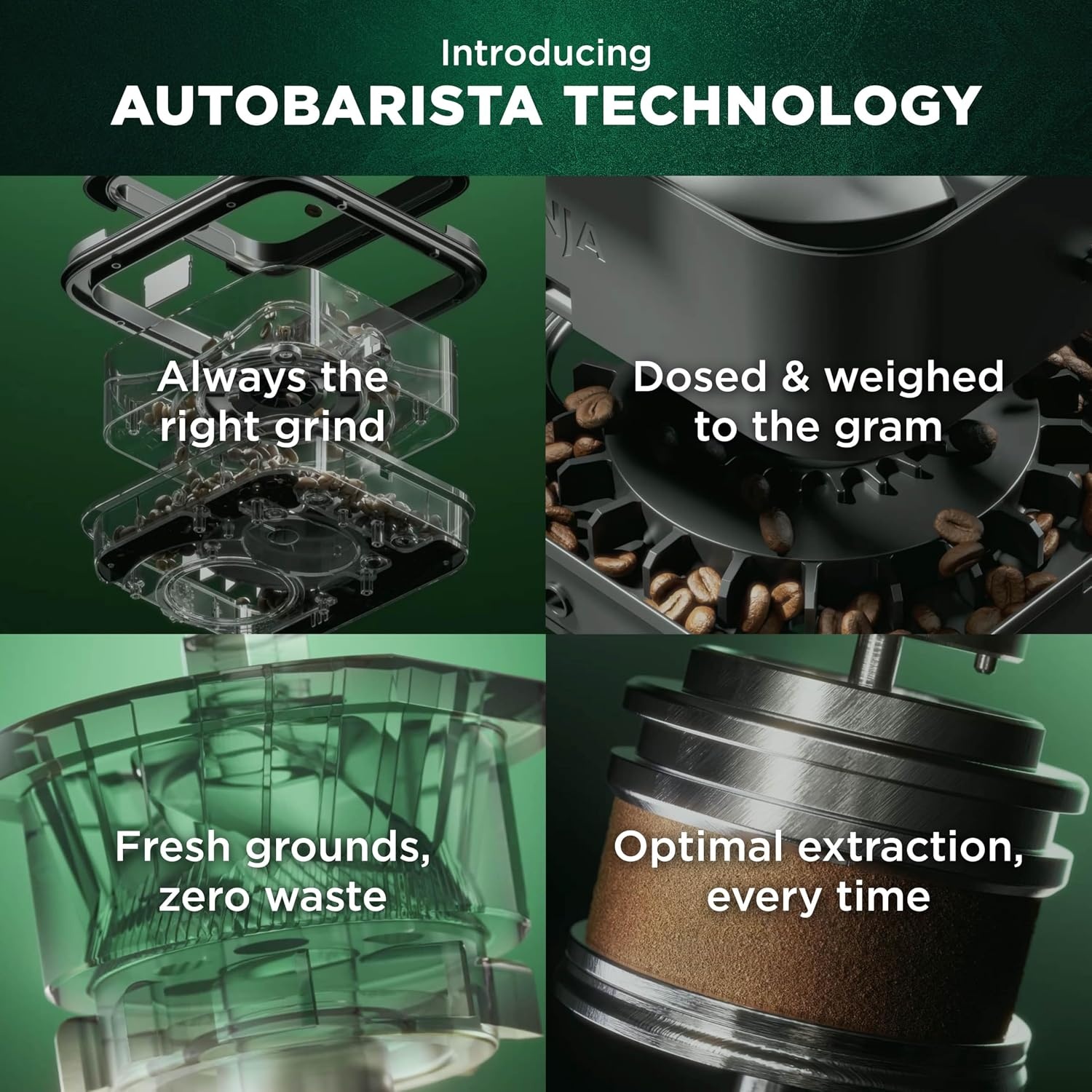 image:imageNinja AutoBarista Pro Fully Automatic Espresso 13 Drink Options AE1051AutoBarista Espresso 10 Drink Options