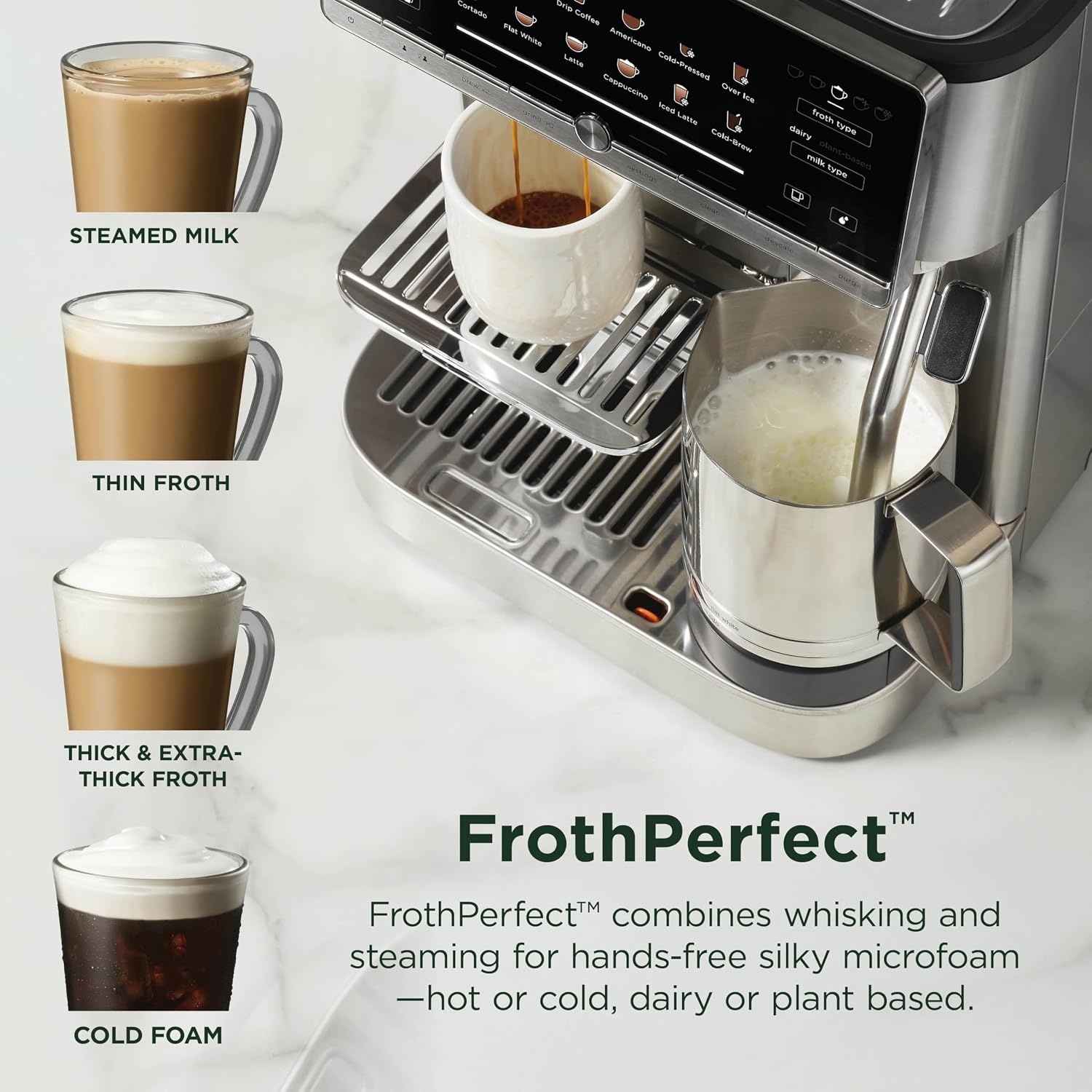 image:imageNinja AutoBarista Pro Fully Automatic Espresso 13 Drink Options AE1051AutoBarista Espresso 13 Drink Options