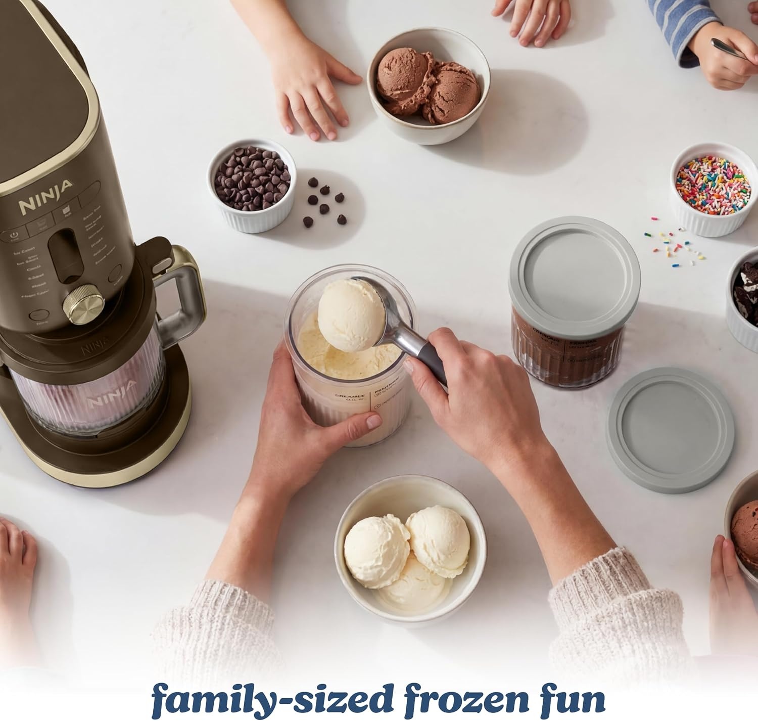 image:imageNinja Creami XL 11in1 Ice Cream Maker with XL Capacity NC601BR