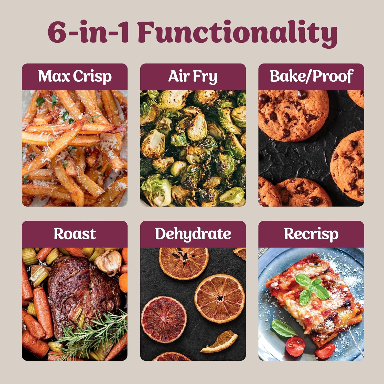 image:imageNinja Crispi DualZone Glass Countertop Air Fryer Vista Green DD101GN2Rose Quartz