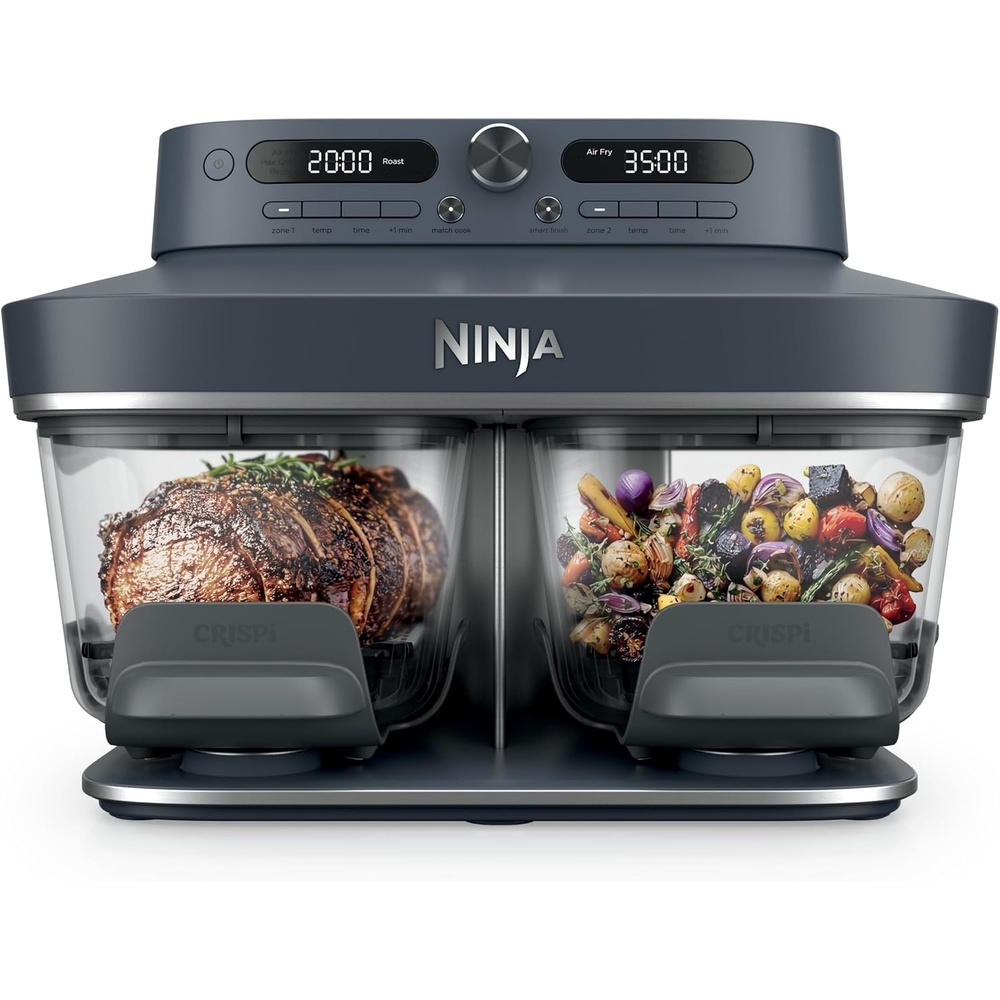 image:imageNinja Crispi DualZone Glass Countertop Air Fryer Vista Green DD101GN2Cyberspace