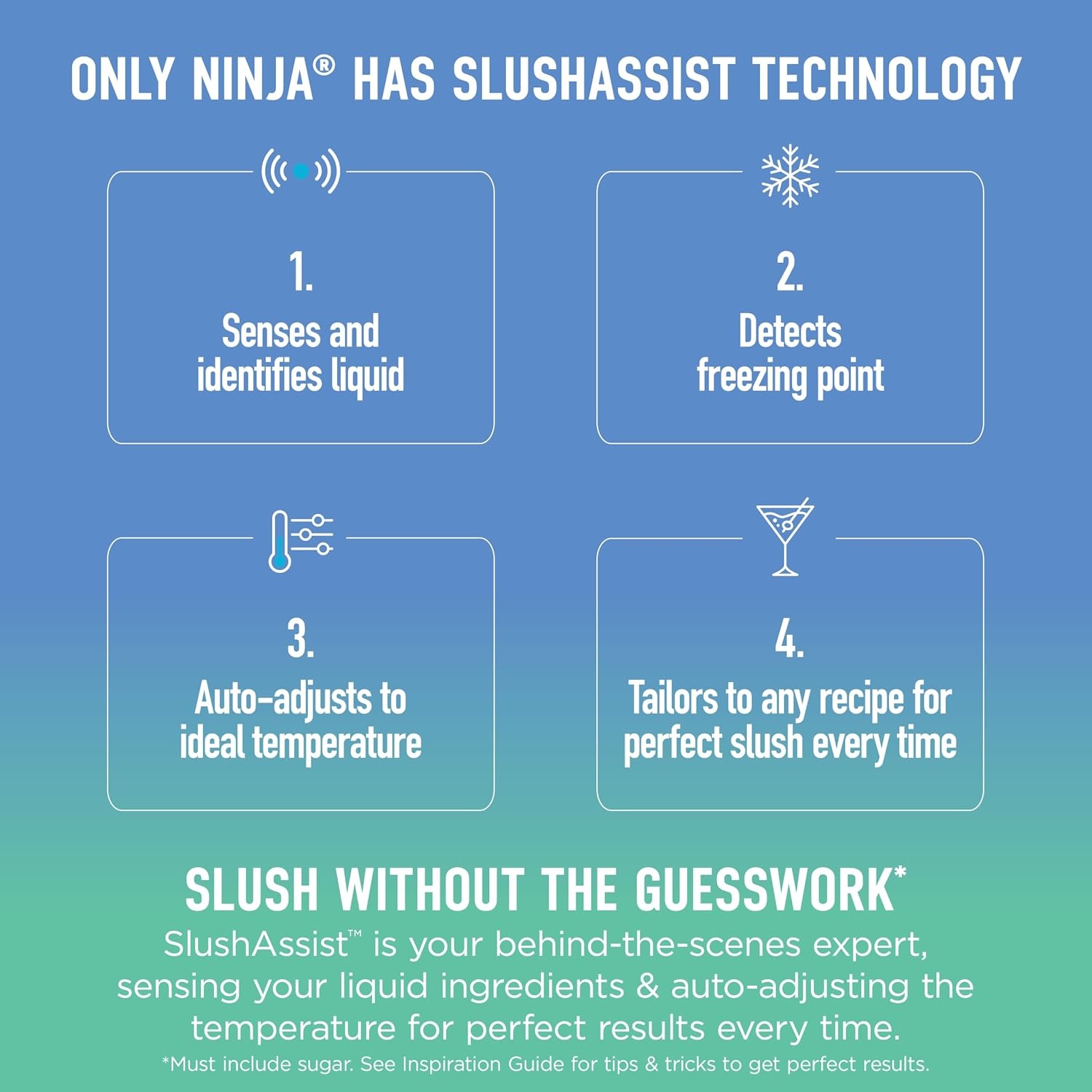 image:imageNinja SLUSHi XL FS601CBR Smart Frozen Drinks and Sushi Machine with SlushAssist Technology 36 Litre Capacity Sodas Margaritas Frappes Milkshakes and More Cream