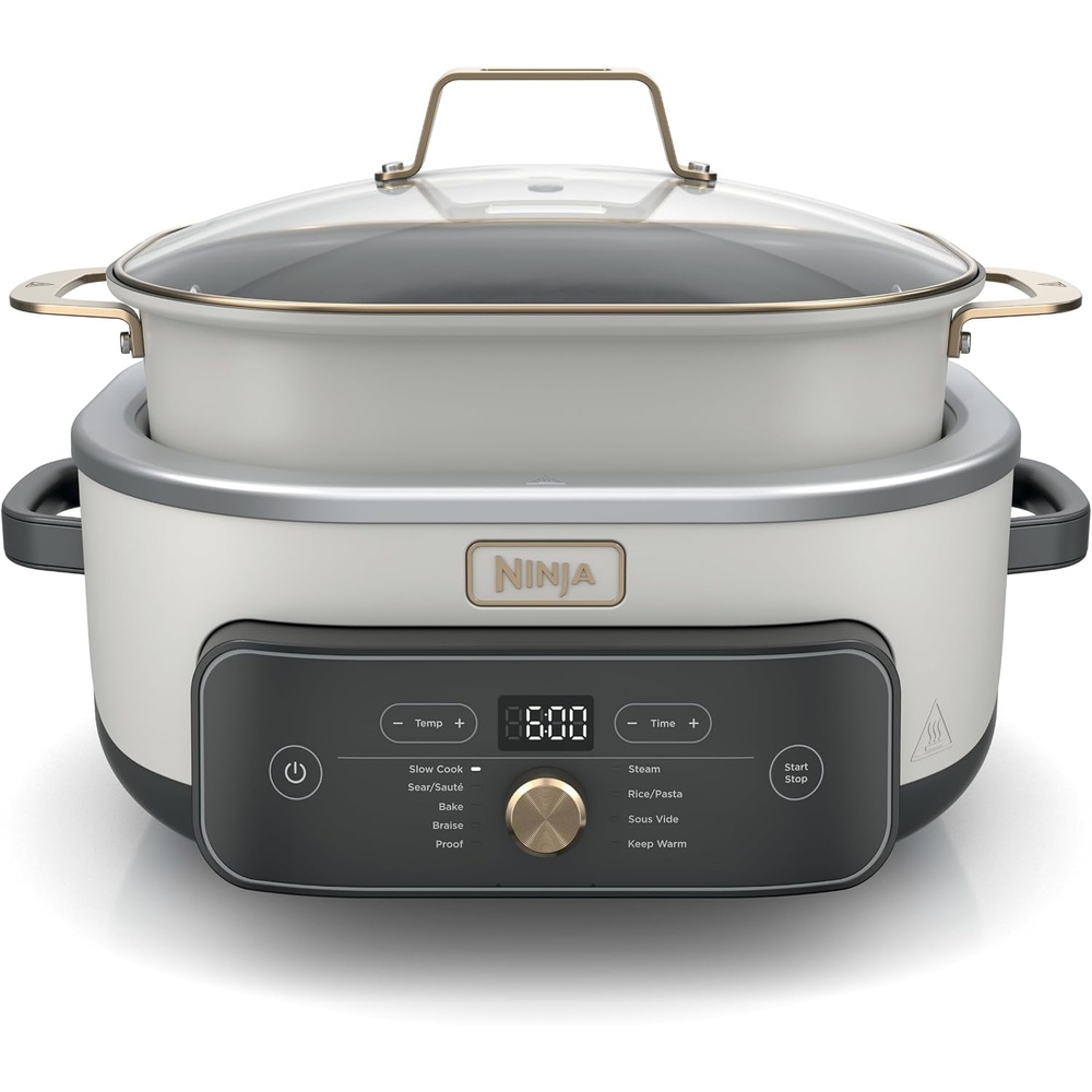 image:imageNinja French Door Premier Air Fry Oven Amazon Exclusive Bone amp ChampagnePossibleCooker