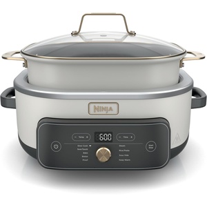 Ninja French Door Premier Air Fry Oven, Amazon Exclusive Bone & Champagne(PossibleCooker)