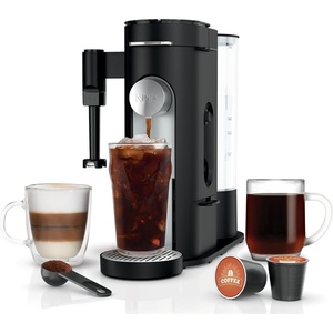 Ninja Pod and Grounds Coffee Maker, Amazon Exclusive Bone & Champagne(Black)