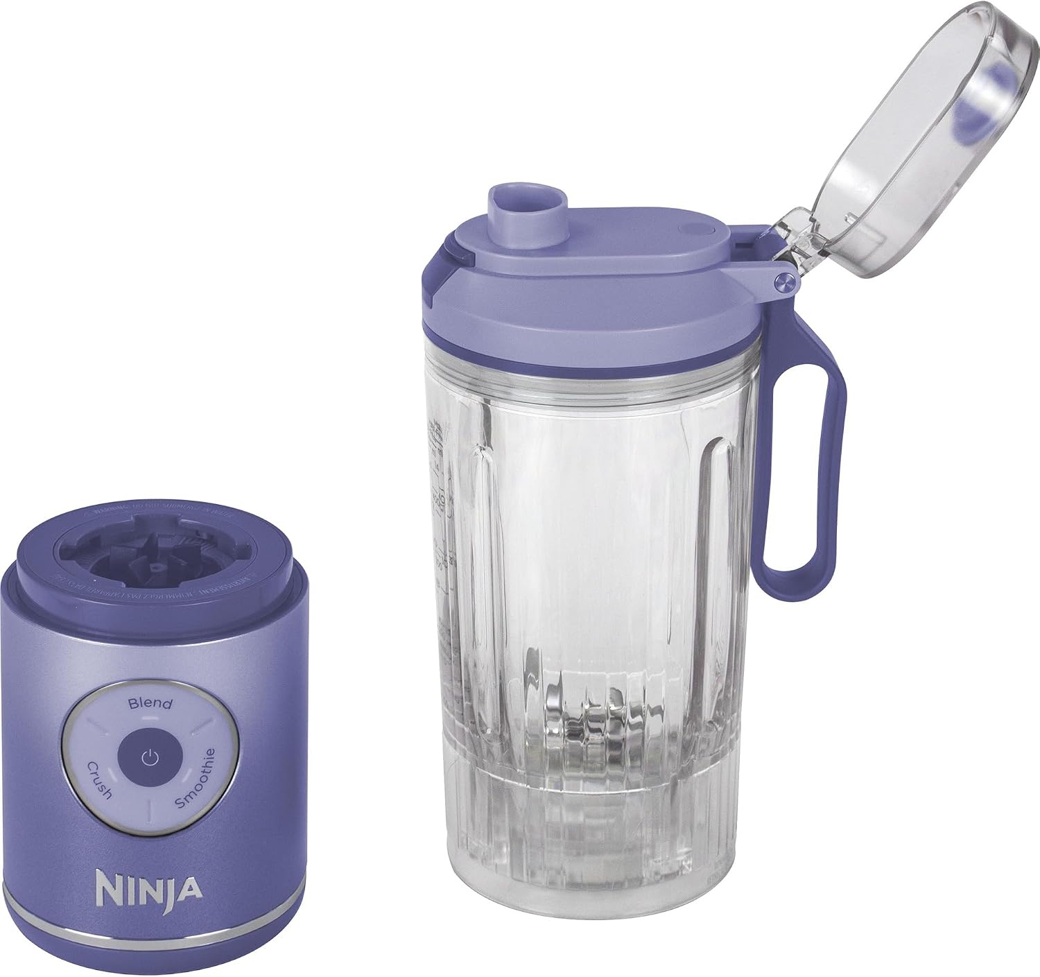 image:imageNinja Blast Max Portable Blender 570ml Refillable Cup and LeakProof Lid 3 Mixing Functions Makes Smoothies Protein Shakes and Granites Mint BC251EUMTlavender