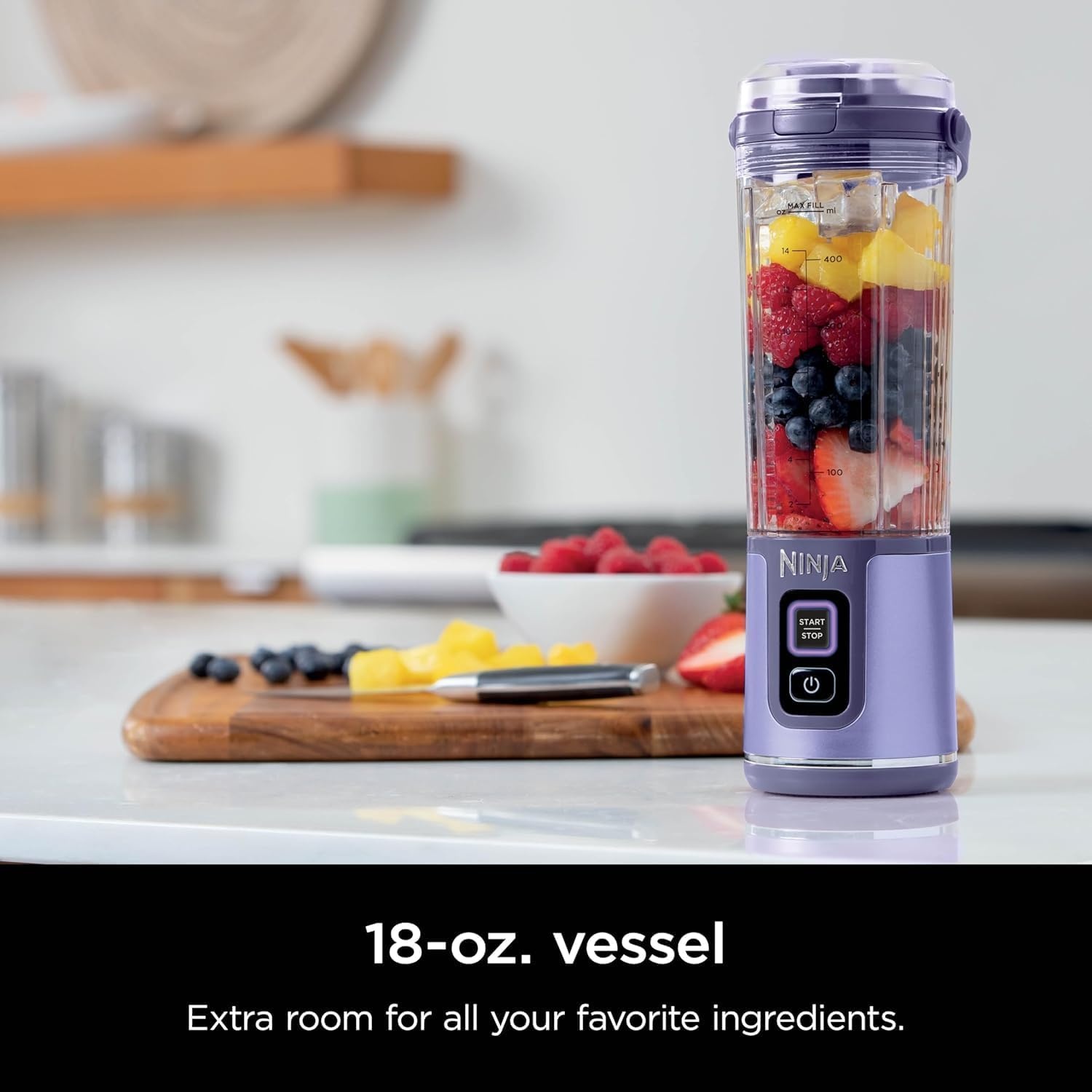 image:imageNinja Blast portable blender CO155BCLP Bundlepack Light pink and Purple Renewed