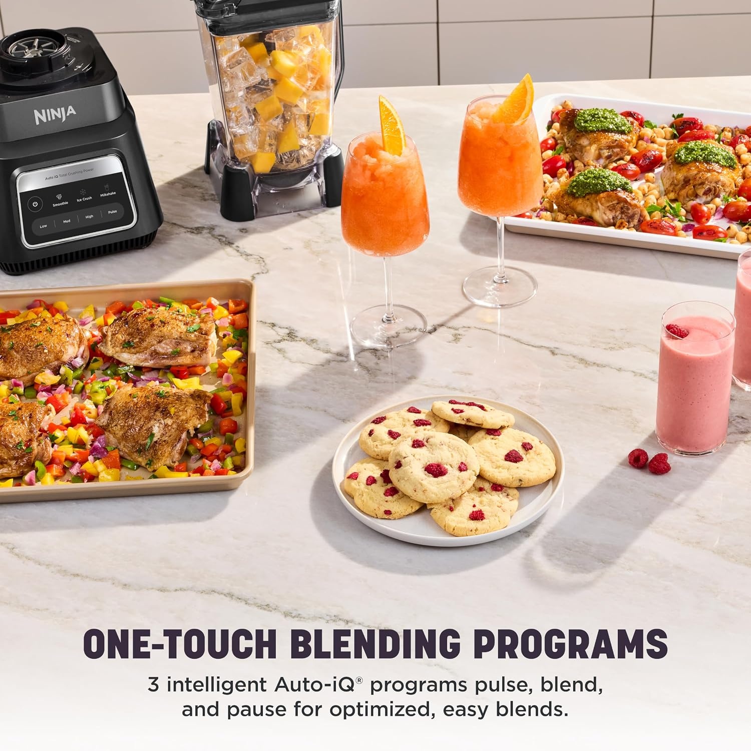 image:imageNinja TotalCrush Professional Blender with AutoiQ Velvet Tide IQ601BL