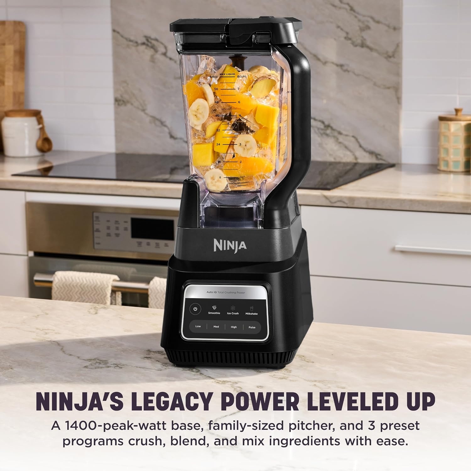 image:imageNinja TotalCrush Professional Blender with AutoiQ Velvet Tide IQ601BL