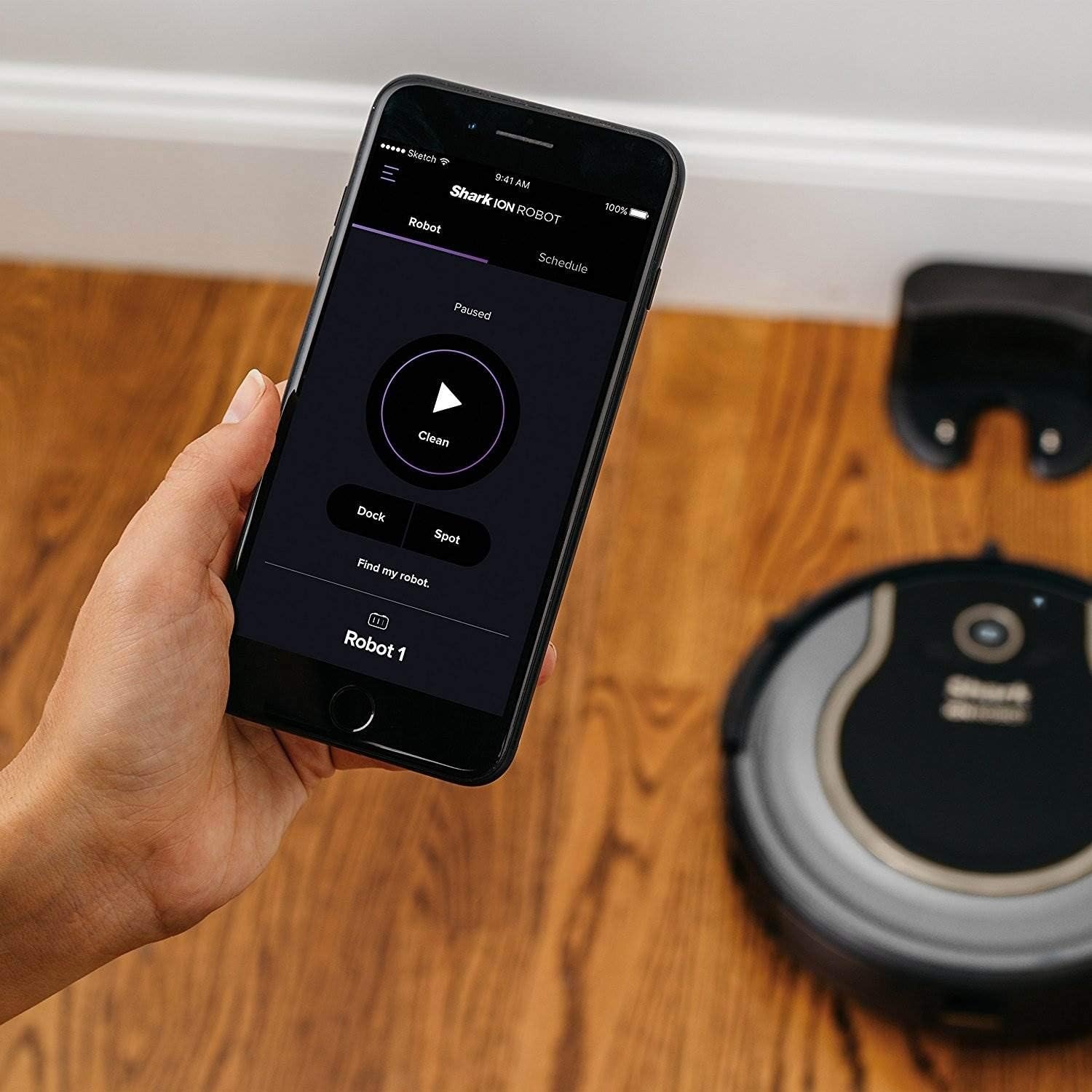 image:imageShark AV2501S AI Ultra Robot Vacuum with Matrix Clean Home Mapping 30Day Capacity HEPA Bagless Self Empty Base Perfect for Pet Hair Wifi Dark GreySmoke