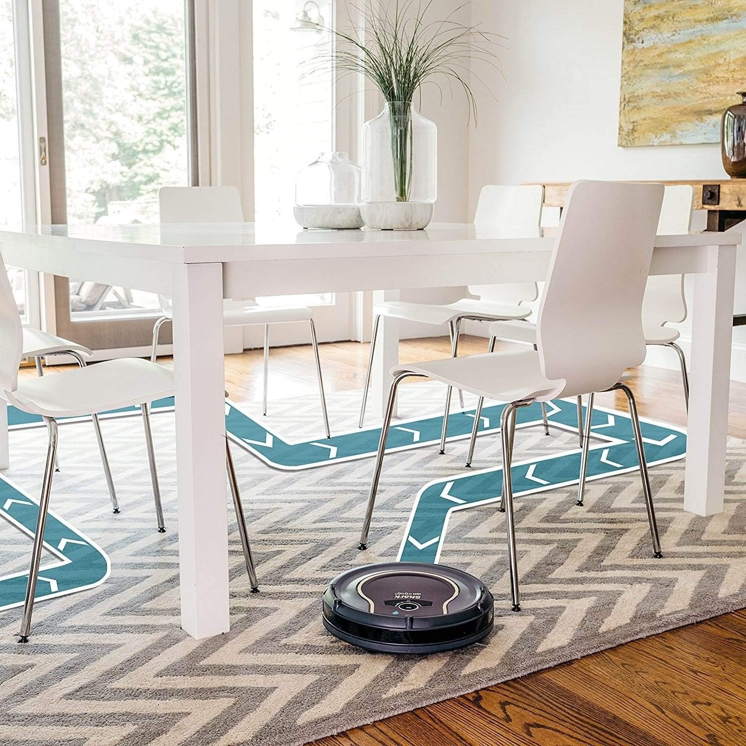 image:imageShark AV2501S AI Ultra Robot Vacuum with Matrix Clean Home Mapping 30Day Capacity HEPA Bagless Self Empty Base Perfect for Pet Hair Wifi Dark GreySmoke