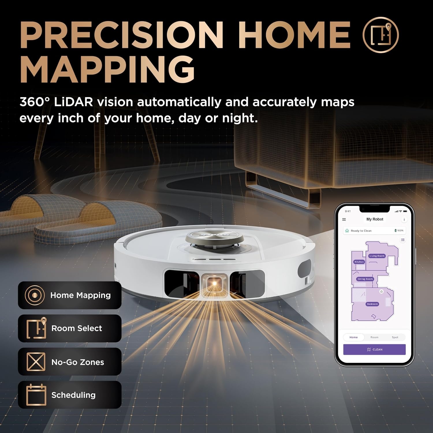 image:imageShark AV2501S AI Ultra Robot Vacuum with Matrix Clean Home Mapping 30Day Capacity HEPA Bagless Self Empty Base Perfect for Pet Hair Wifi Dark GreyWhiteWhite