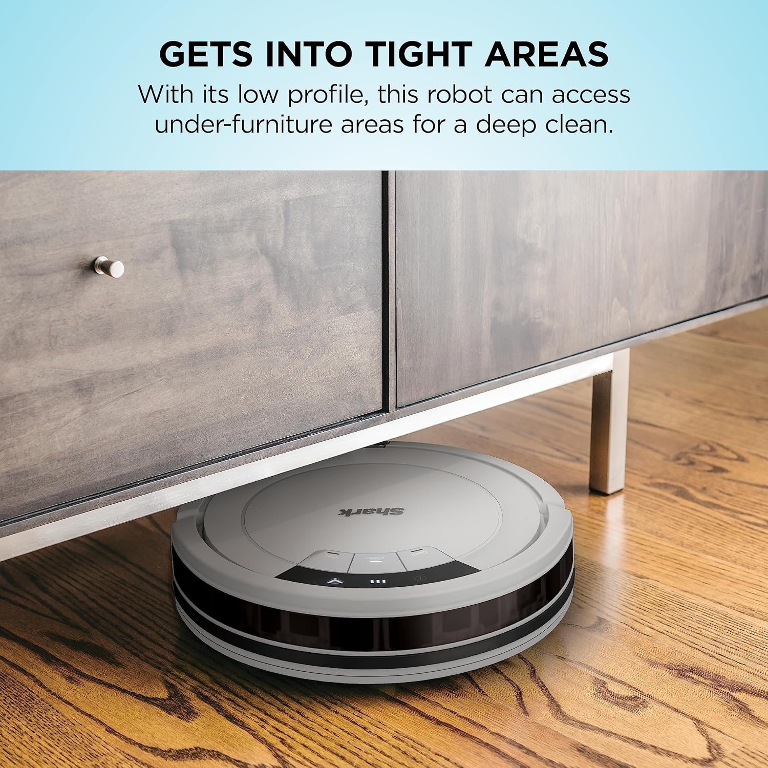 image:imageShark AV2501S AI Ultra Robot Vacuum with Matrix Clean Home Mapping 30Day Capacity HEPA Bagless Self Empty Base Perfect for Pet Hair Wifi Dark GreyWhite