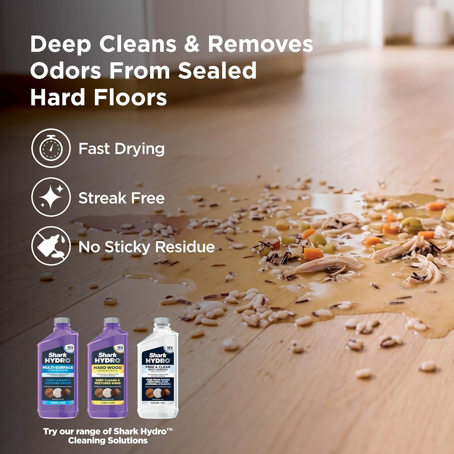 image:imageShark HydroVac Reveal Cordless Vacuum Mop and SelfClean Sage WD322BRNLilac
