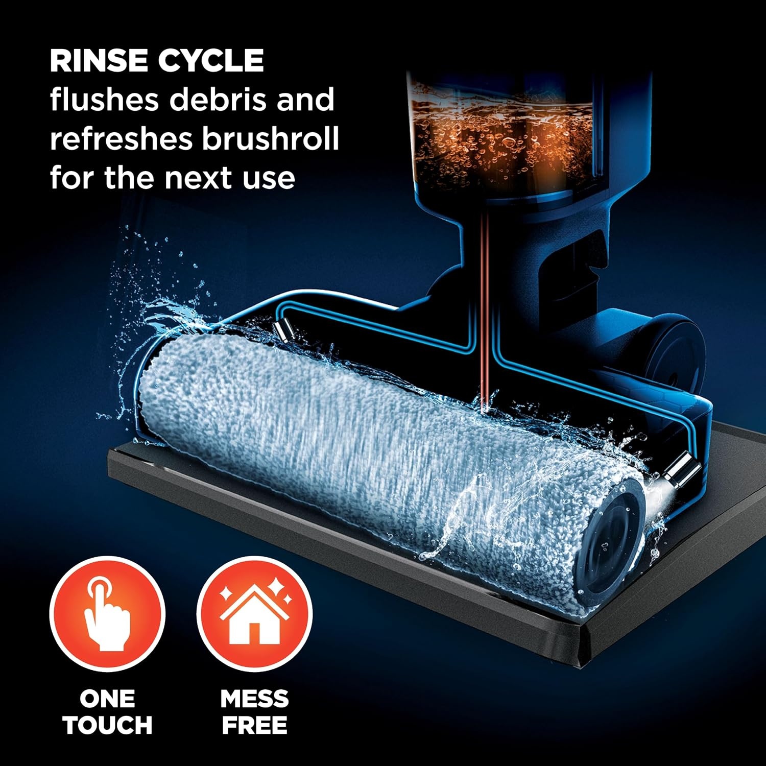 image:imageShark HydroVac Reveal Cordless Vacuum Mop and SelfClean Sage WD322BRNNavy
