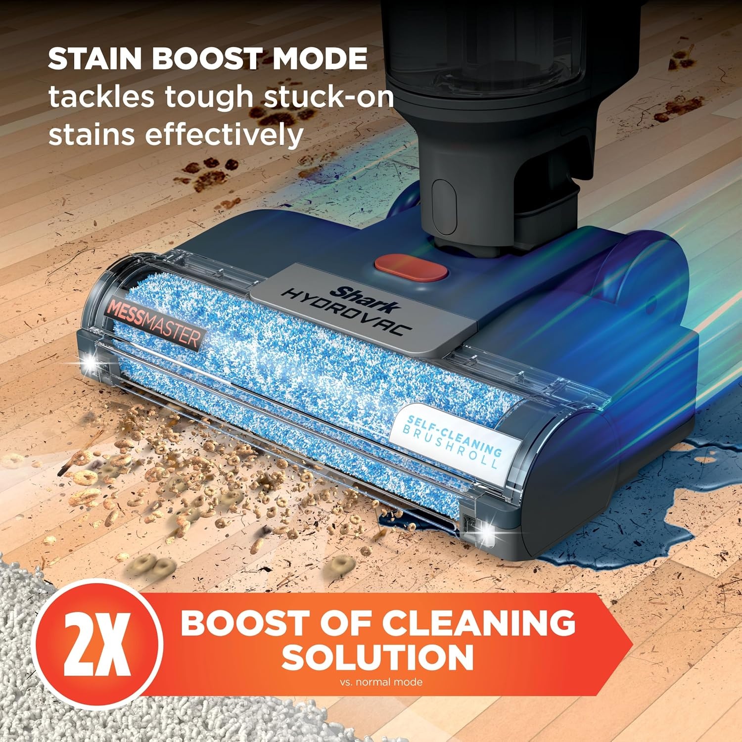 image:imageShark HydroVac Reveal Cordless Vacuum Mop and SelfClean Sage WD322BRNNavy