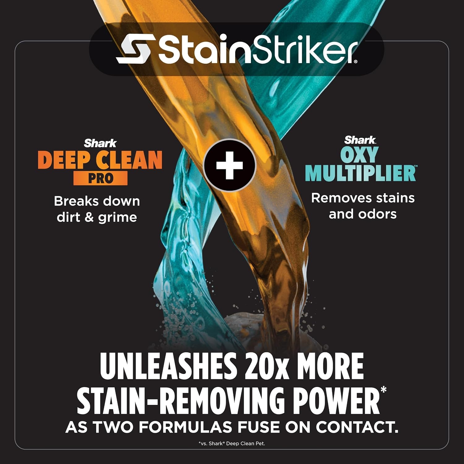 image:imageShark StainStriker Portable CarpetUpholstery Cleaner 4 Tools PX202BRNStainStriker 3 Tools XL Cleaning Solutions