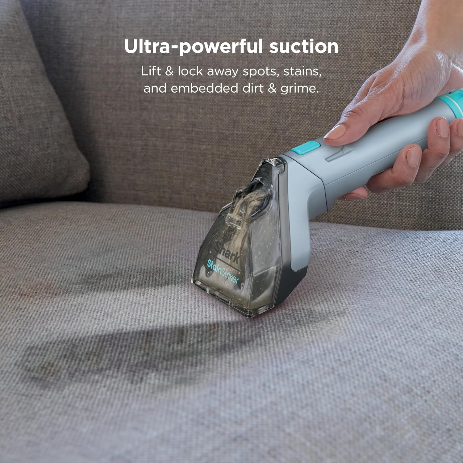 image:imageShark StainStriker Portable CarpetUpholstery Cleaner 4 Tools PX202BRNStainStriker 4 Tools XL Cleaning Solutions