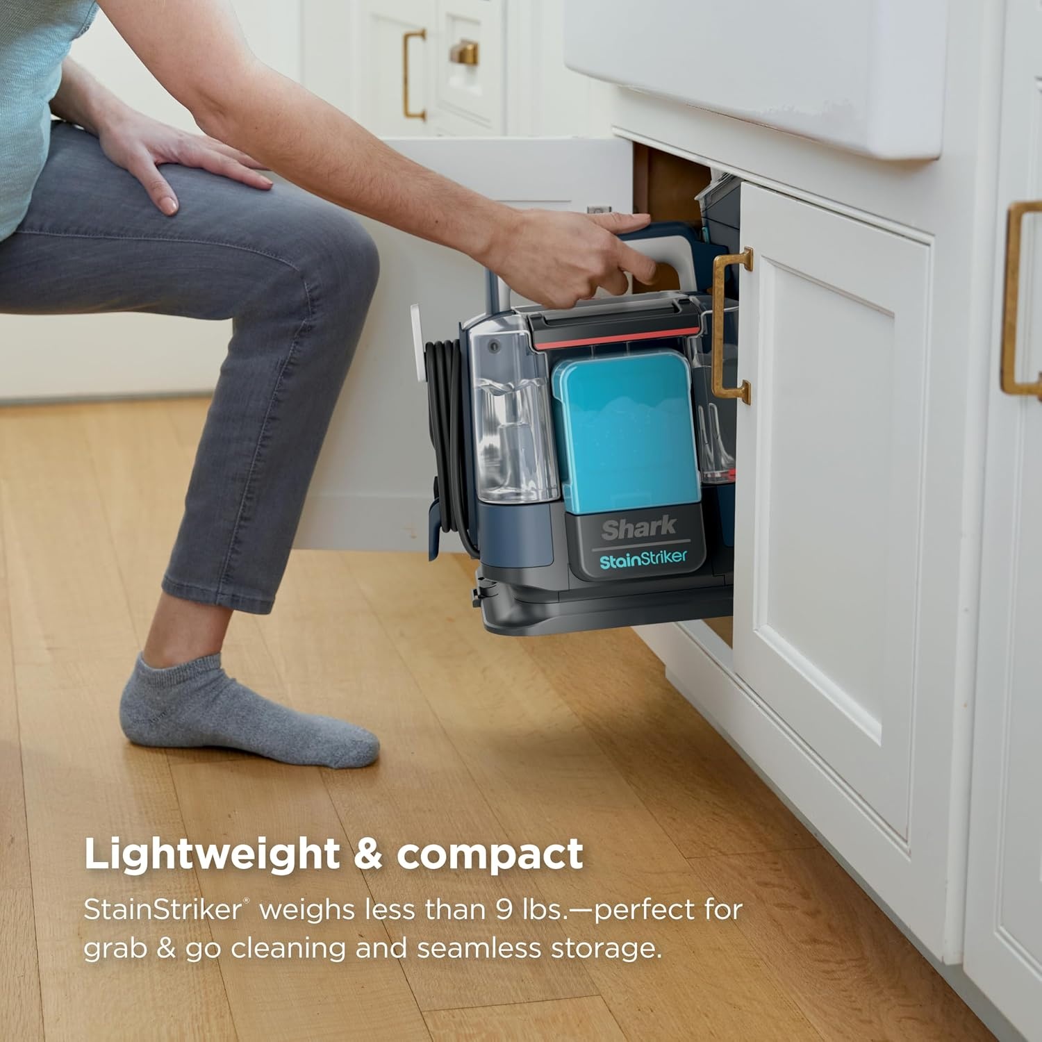 image:imageShark StainStriker Portable CarpetUpholstery Cleaner 4 Tools PX202BRNStainStriker 4 Tools XL Cleaning Solutions
