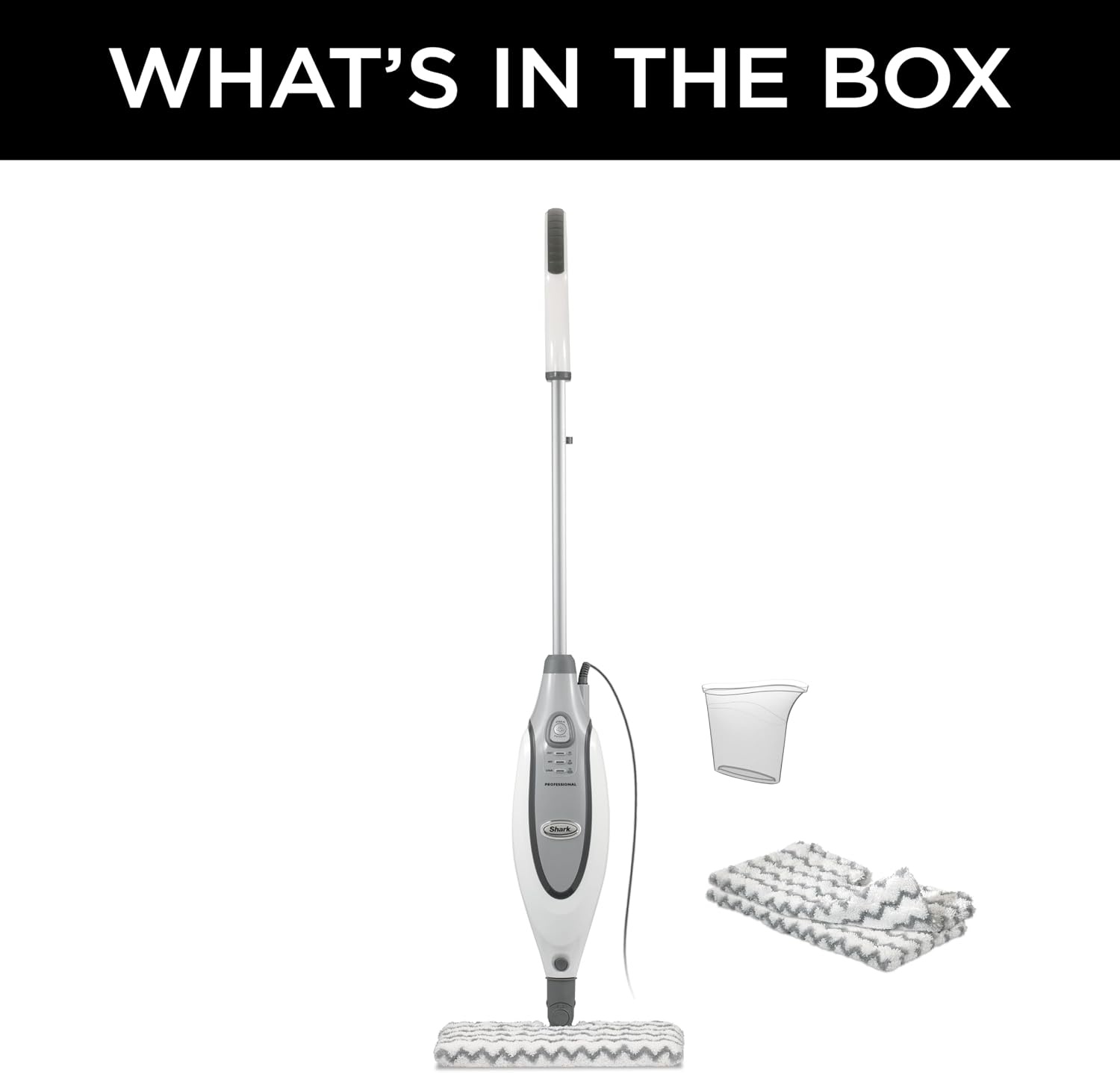 image:imageShark Steam Pocket Mop with 2 Washable Doublesided Pads Purple S3501Shark Professional Steam Pocket Mop S3601