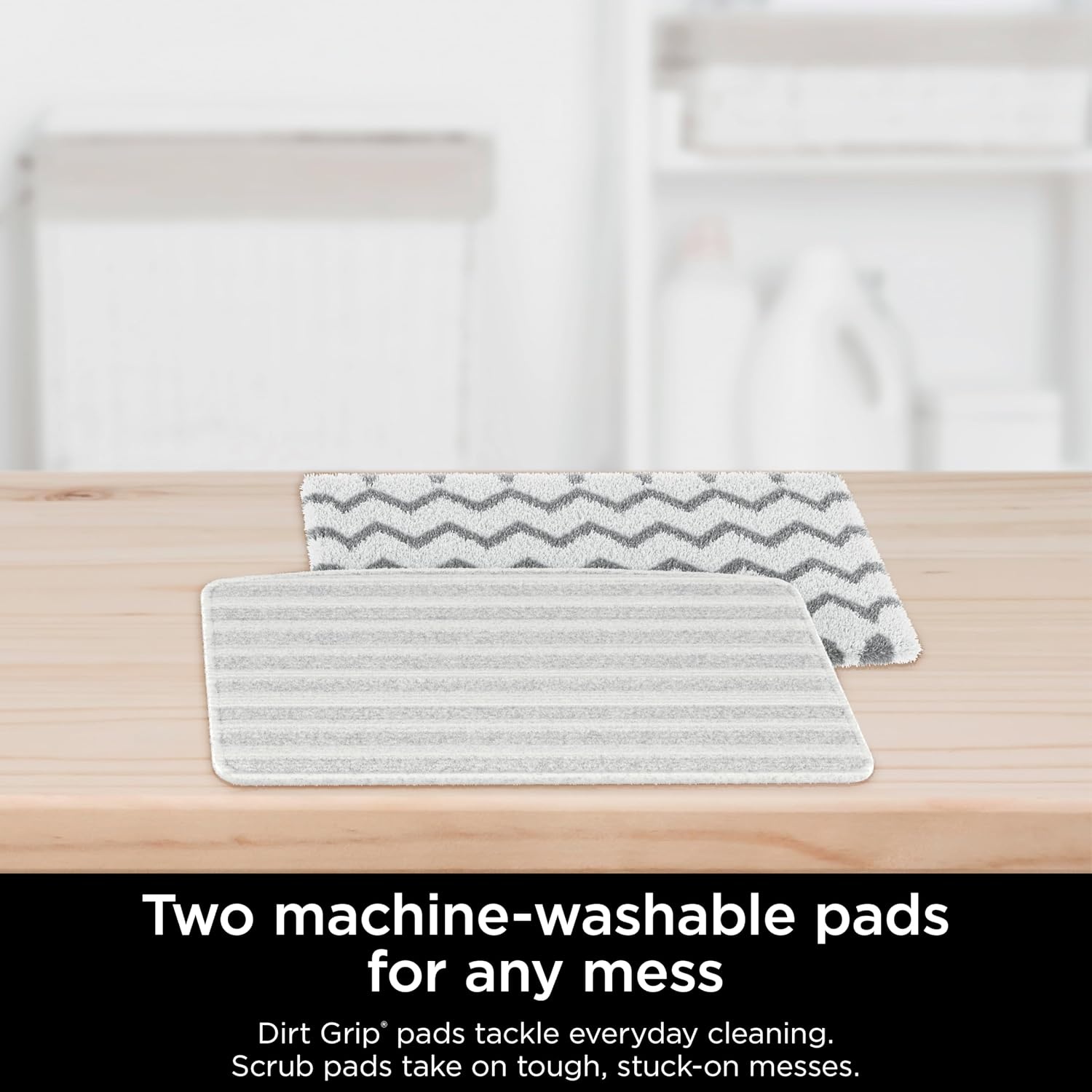 image:imageShark Steam Pocket Mop with 2 Washable Doublesided Pads Purple S3501Steam Blast Premium