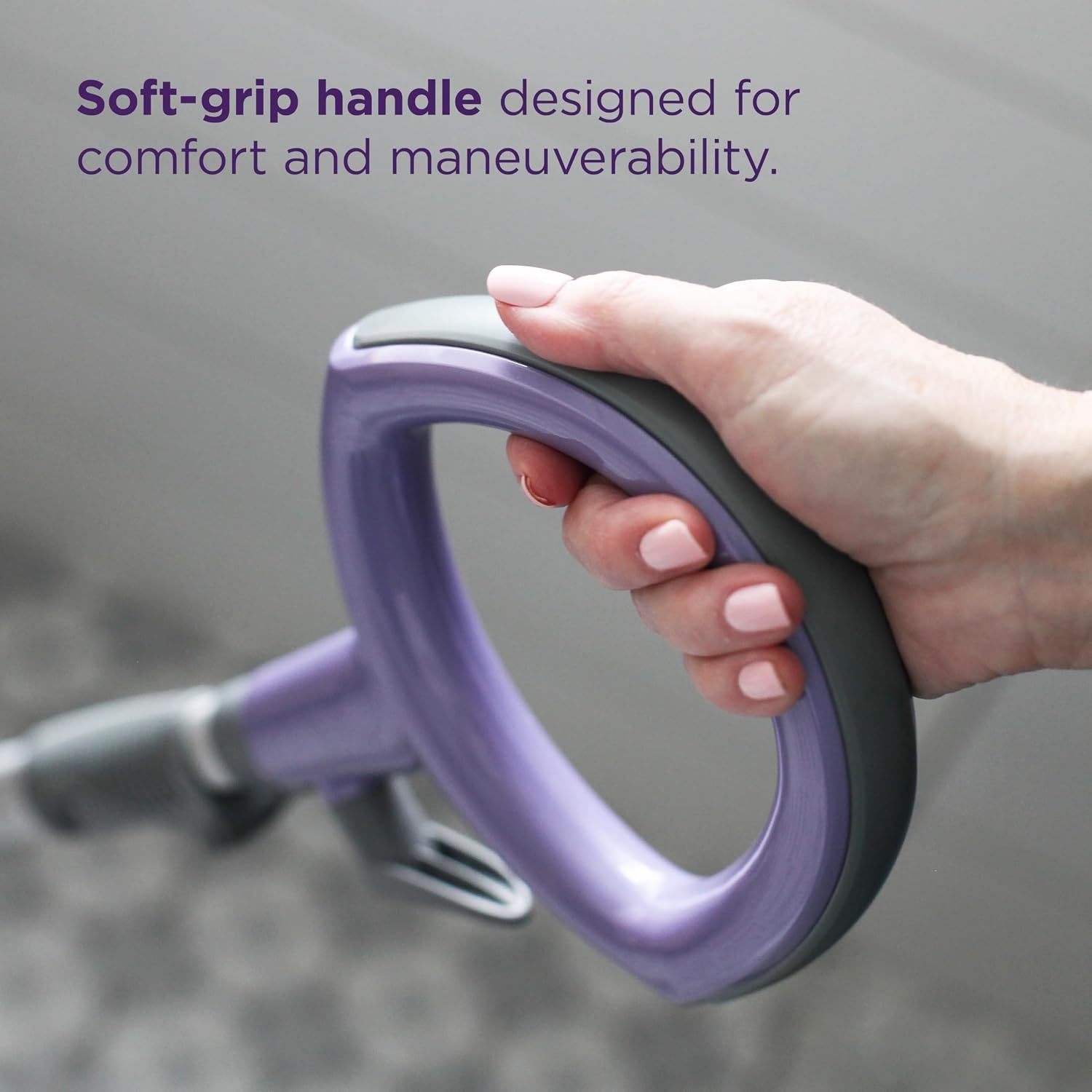 image:imageShark Steam Pocket Mop with 2 Washable Doublesided Pads Purple S3501Steam Pocket Essentials