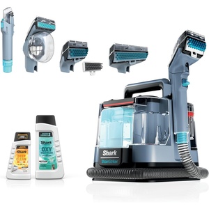 Shark StainStriker Portable Carpet/Upholstery Cleaner, 4 Tools, PX202BRN(StainStriker + 4 Tools + XL Cleaning Solutions)