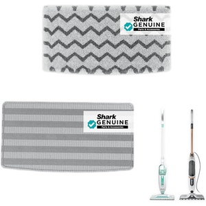 Shark Steam Pocket Mop with 2 Washable Double-sided Pads, Purple, S3501(Replacement Pads (2-Pack))